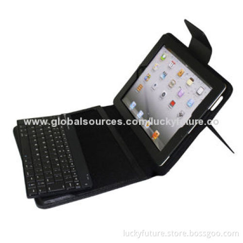 Portable Detachable 84-key Bluetooth V3.0 Connection Keyboard for iPad 2/3/4, Black
